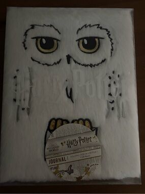 Harry Potter Hedwig Faux Fur Journal